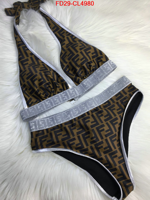 Swimsuit-Fendi,buy high quality cheap hot replica , ID：CL4980,$: 29USD