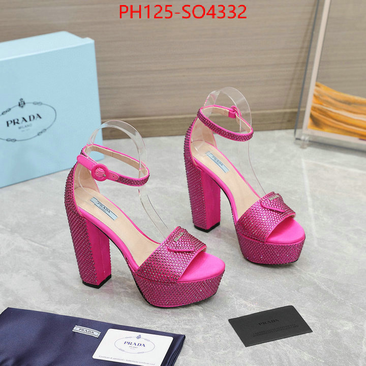 Women Shoes-Valentino,top quality replica , ID: SO4332,$: 125USD