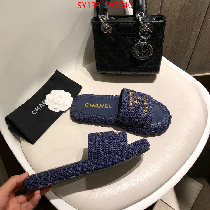 Women Shoes-Chanel,buy replica , ID: SA7640,$: 139USD