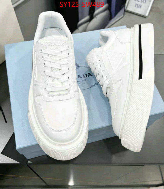 Men Shoes-Prada,fake , ID: SW489,$: 125USD