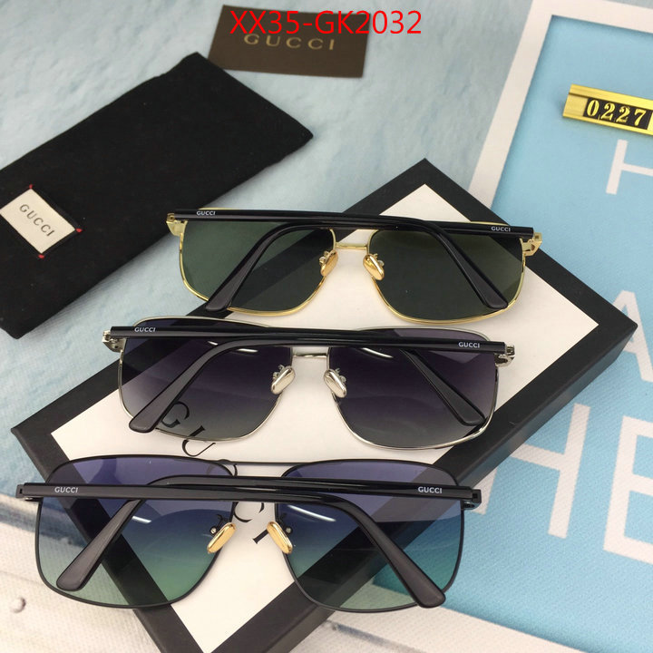 Glasses-Gucci,2023 aaaaa replica 1st copy , ID: GK2032,$:35USD