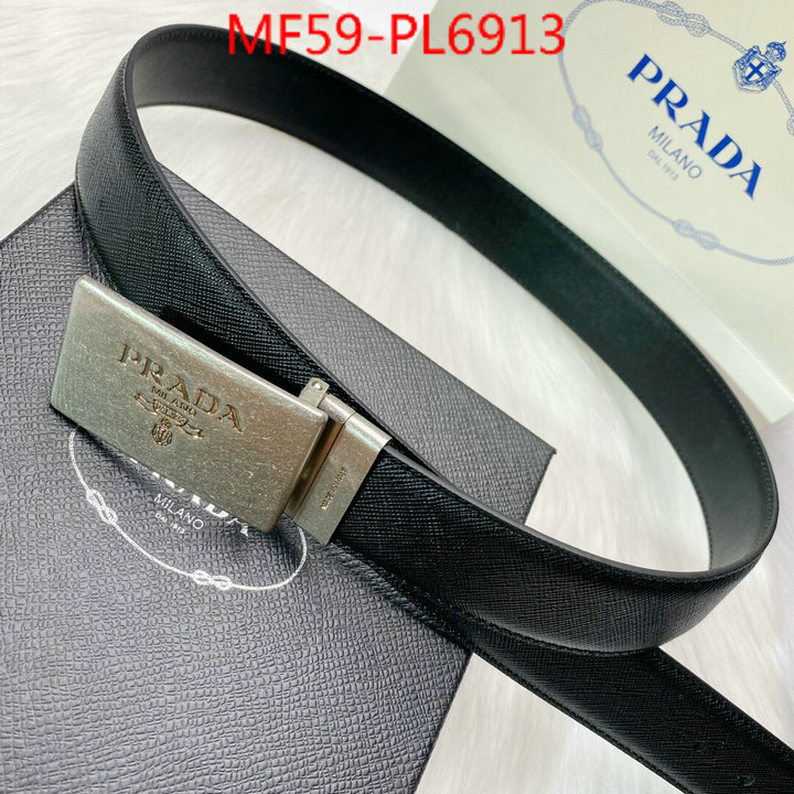 Belts-Prada,the most popular , ID: PL6913,$: 59USD