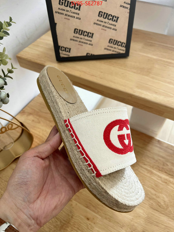 Women Shoes-Gucci,best replica quality , ID: SE2787,$: 95USD