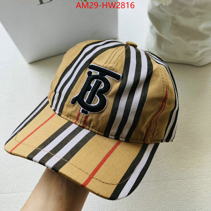 Cap (Hat)-Burberry,online from china designer , ID: HW2816,$: 29USD