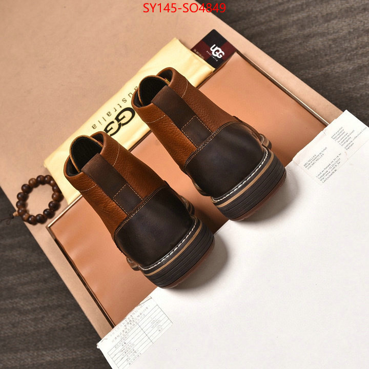 Men Shoes-Boots,designer fake , ID: SO4849,$: 145USD