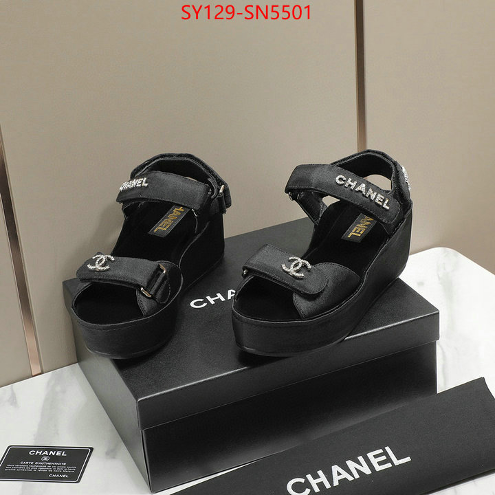 Women Shoes-Chanel,1:1 replica wholesale , ID: SN5501,$: 129USD