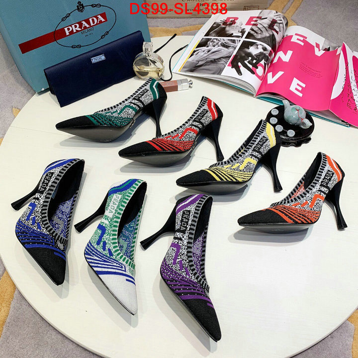 Women Shoes-Prada,best aaaaa , ID: SL4398,$: 99USD