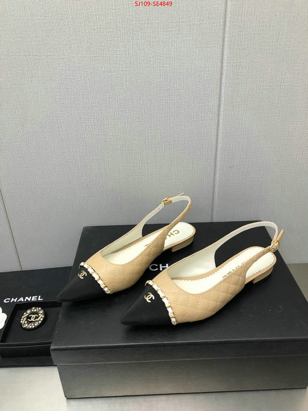 Women Shoes-Chanel,cheap replica designer , ID: SE4849,$: 109USD