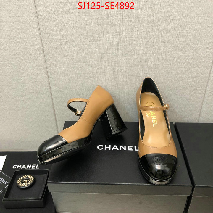 Women Shoes-Chanel,replica every designer , ID: SE4892,$: 125USD