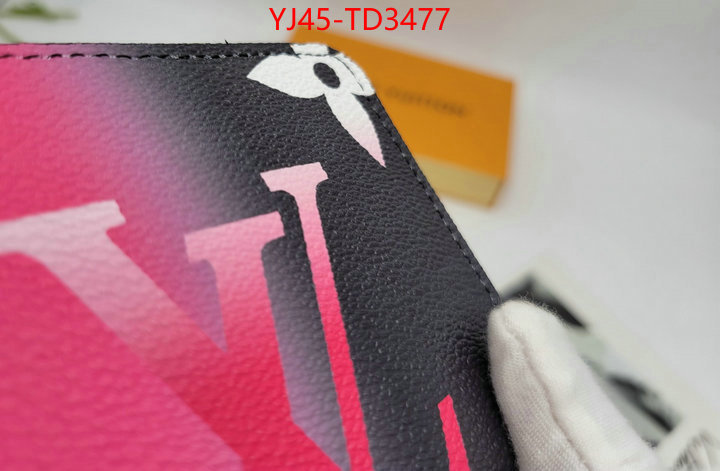 LV Bags(4A)-Wallet,ID: TD3477,$: 45USD