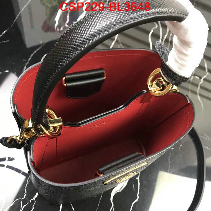 Prada Bags(TOP)-Diagonal-,ID: BL3648,$: 229USD