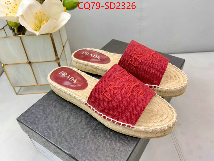 Women Shoes-Prada,can you buy knockoff , ID: SD2326,$: 79USD