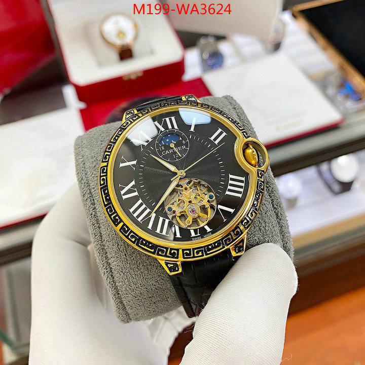 Watch(4A)-Cartier,where should i buy replica , ID: WA3624,$: 199USD