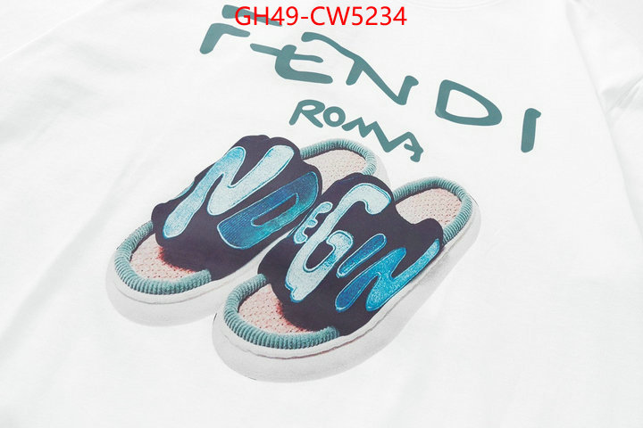 Clothing-Fendi,what is top quality replica , ID: CW5234,$: 49USD