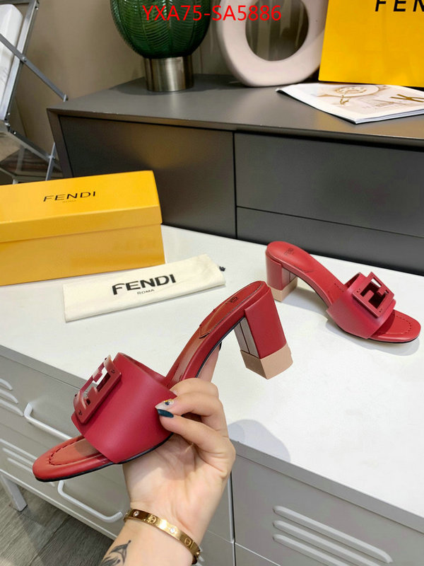 Women Shoes-Fendi,where should i buy to receive , ID: SA5886,$: 75USD