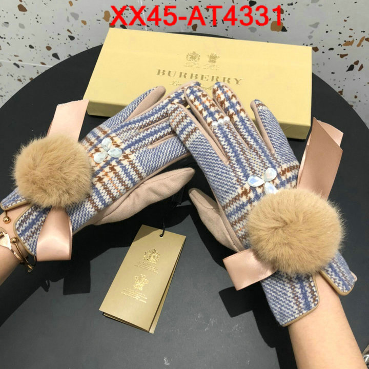 Gloves-Burberry,flawless , ID: AT4331,$: 45USD