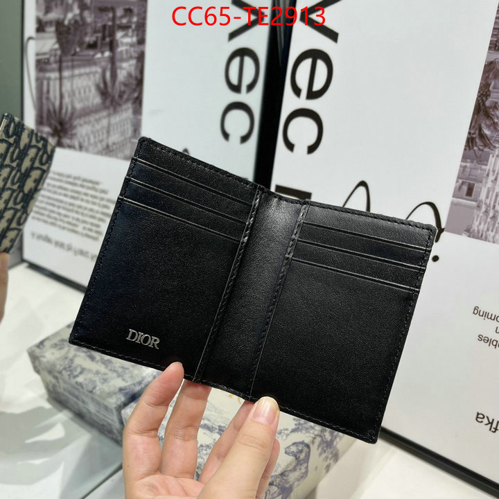 Dior Bags(TOP)-Wallet-,ID: TE2913,$: 65USD