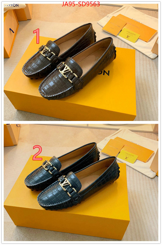 Women Shoes-LV,wholesale 2023 replica , ID: SD9563,$: 95USD