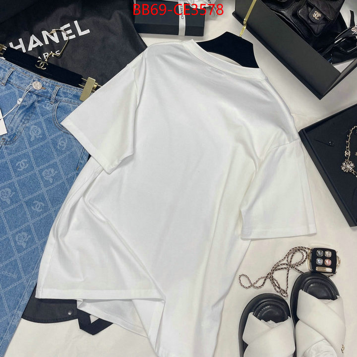 Clothing-Chanel,brand designer replica ,ID: CE3578,$: 69USD