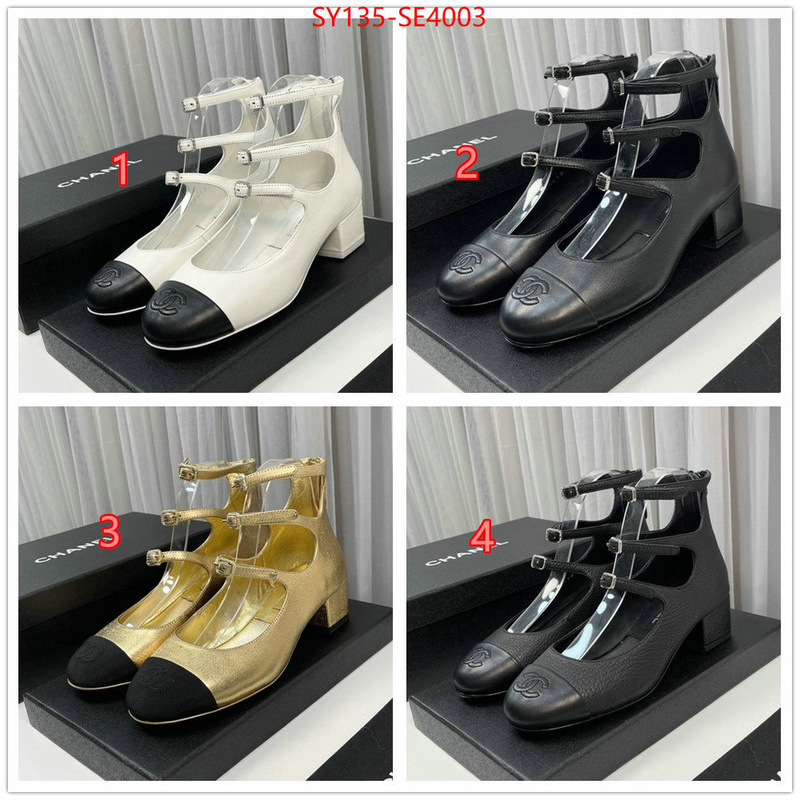 Women Shoes-Chanel,high quality replica designer , ID: SE4003,$: 135USD