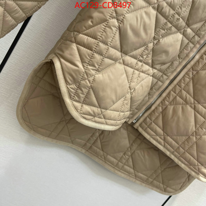 Down jacket Women-Dior,cheap , ID: CD8497,$: 129USD