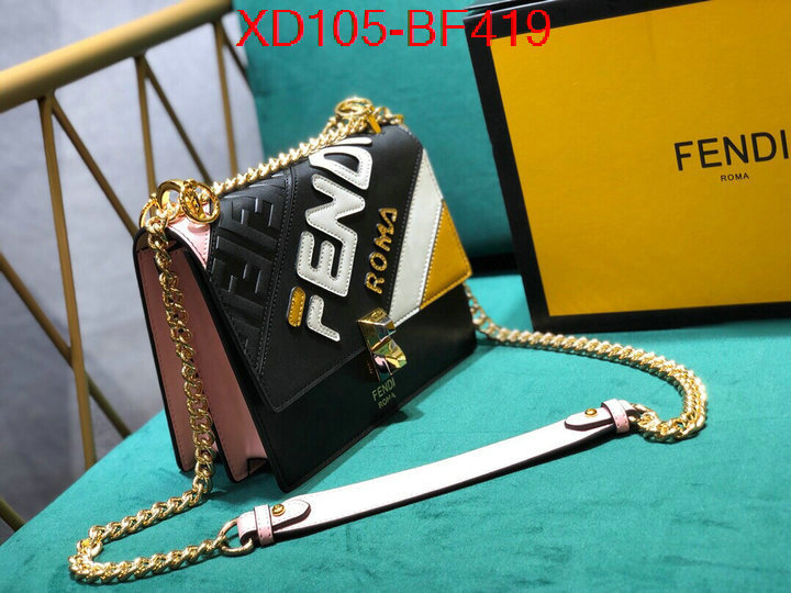 Fendi Bags(4A)-Diagonal-,ID: BF419,$:105USD