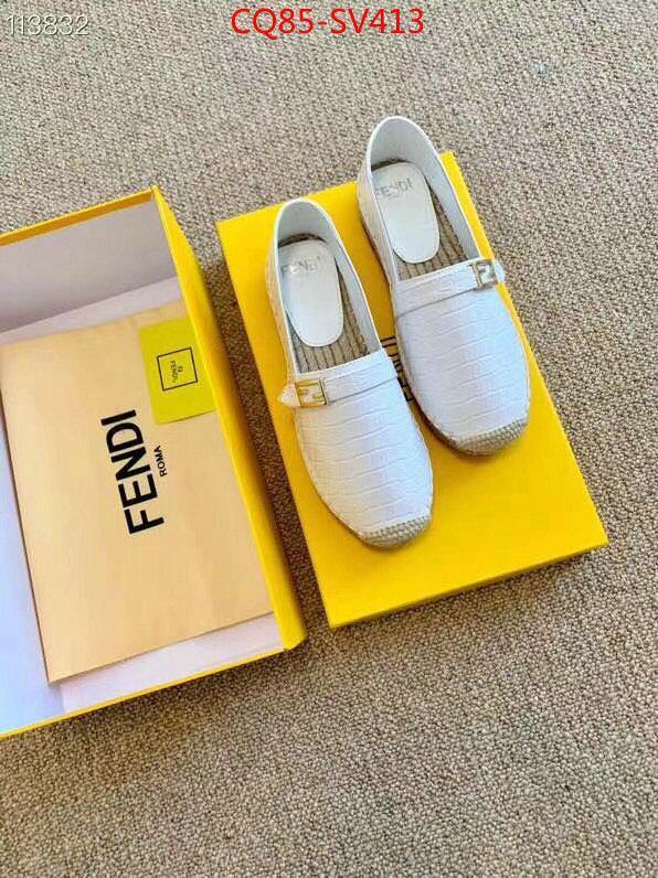 Women Shoes-Fendi,best quality replica , ID: SV413,$:85USD