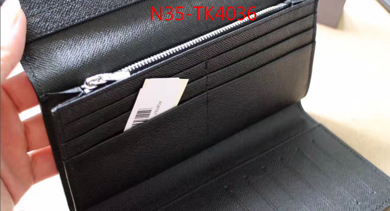 LV Bags(4A)-Wallet,ID: TK4036,$: 35USD