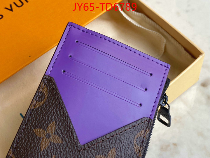 LV Bags(TOP)-Wallet,ID: TD6789,$: 65USD