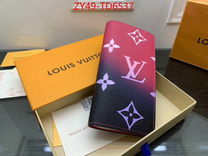 LV Bags(4A)-Wallet,best aaaaa ,ID: TD6537,$: 49USD