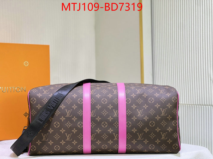 LV Bags(4A)-Keepall BandouliRe 45-50-,where quality designer replica ,ID: BD7319,$: 109USD