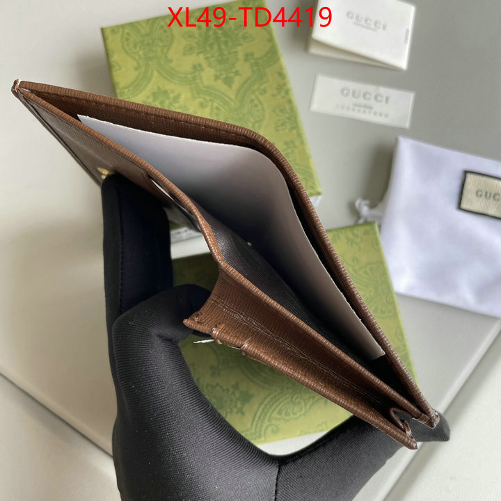 Gucci Bags(4A)-Wallet-,china sale ,ID: TD4419,$: 49USD