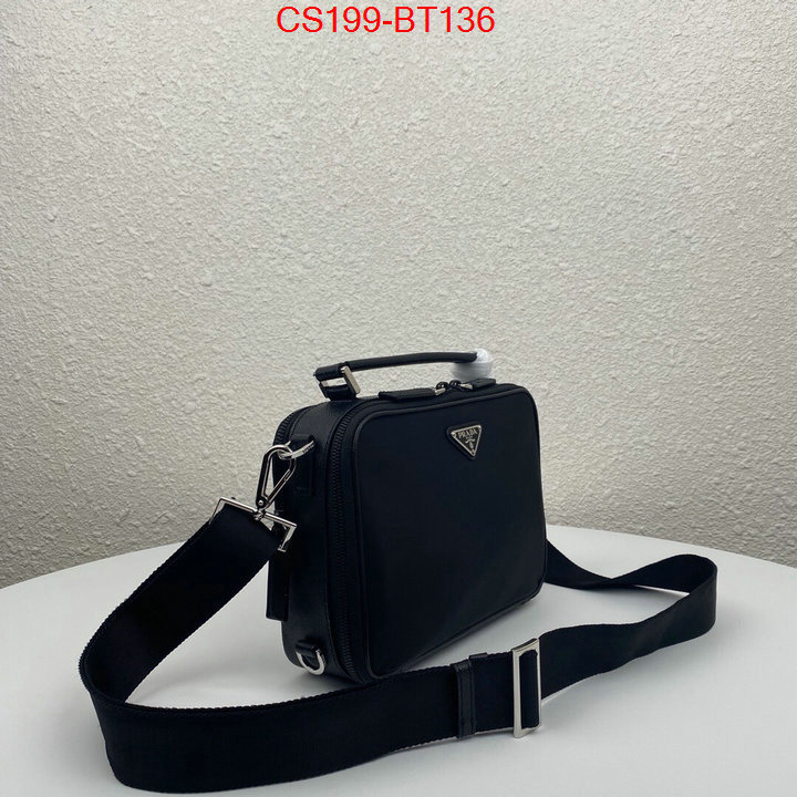 Prada Bags(TOP)-Diagonal-,ID: BT136,$: 199USD