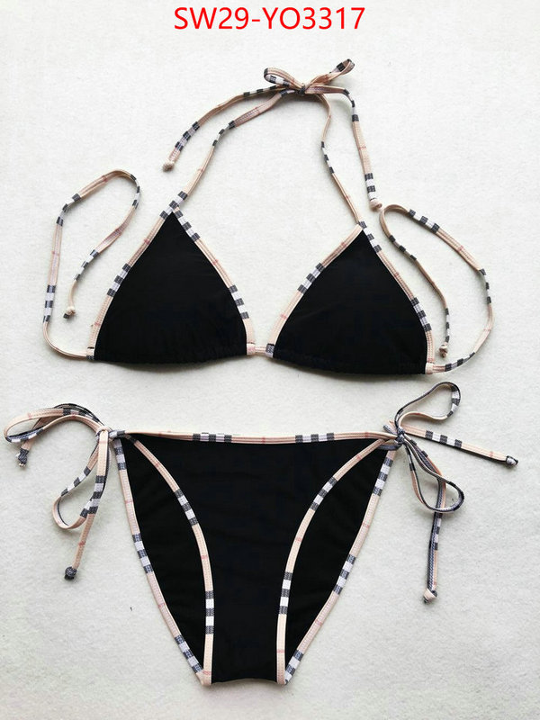 Swimsuit-Burberry,replica designer , ID: YO3317,$: 29USD