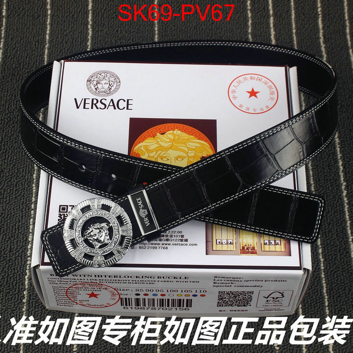 Belts-Versace,designer wholesale replica , ID: PV67,$: 69USD