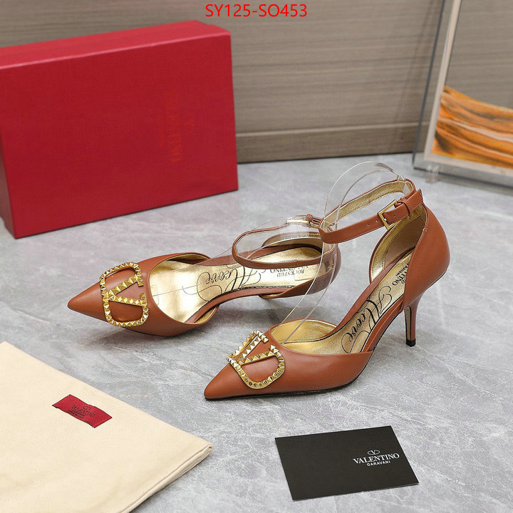 Women Shoes-Valentino,aaaaa+ class replica , ID: SO453,$: 125USD