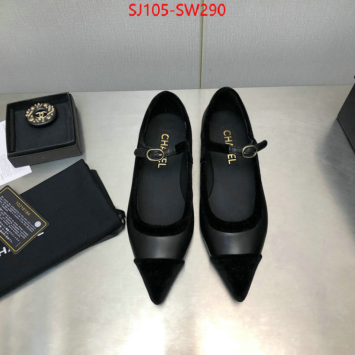 Women Shoes-Chanel,luxury fake , ID: SW290,$: 105USD