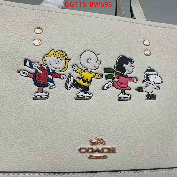 Coach Bags(4A)-Tote-,where can you buy a replica ,ID: BW695,$: 115USD