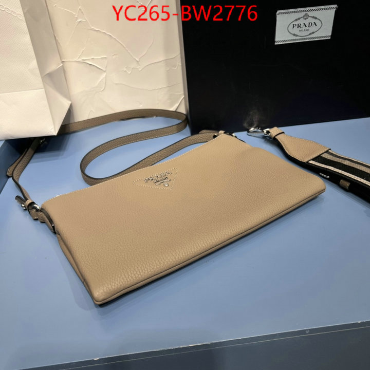 Prada Bags(TOP)-Diagonal-,ID: BW2776,$: 265USD