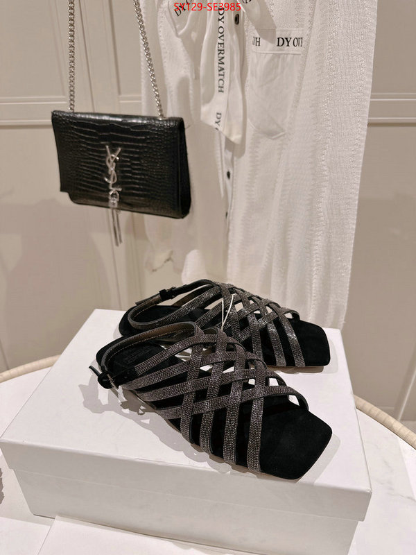 Women Shoes-Brunello cucinelli,what 1:1 replica , ID: SE3985,$: 129USD