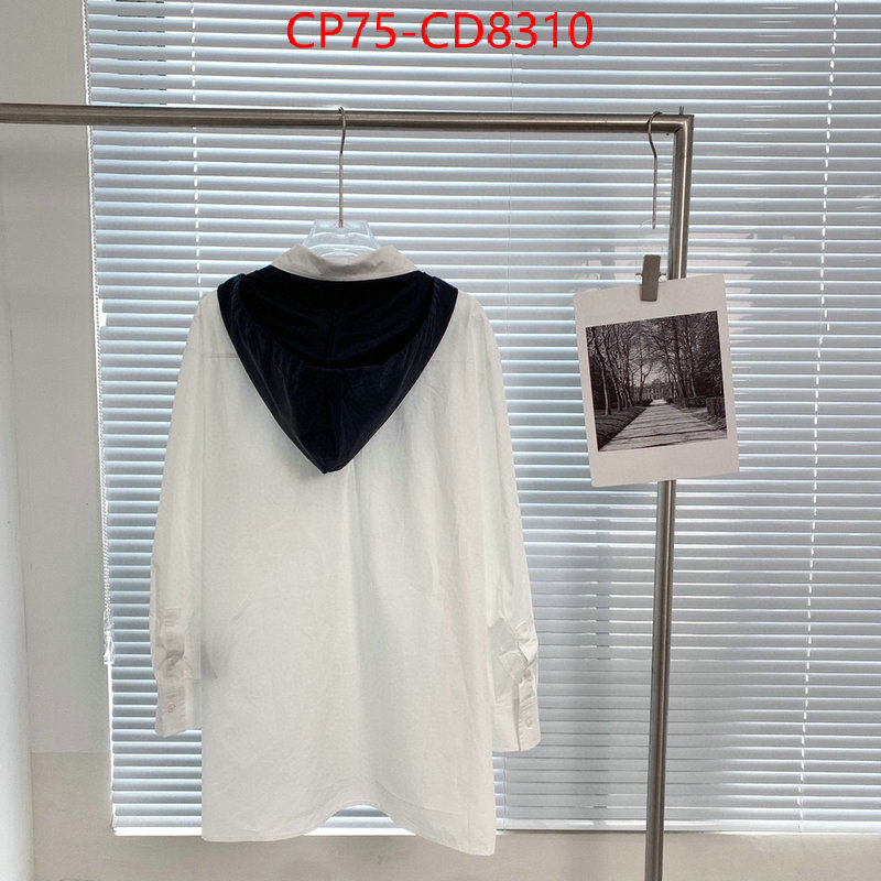 Clothing-Prada,highest quality replica , ID: CD8310,$: 75USD