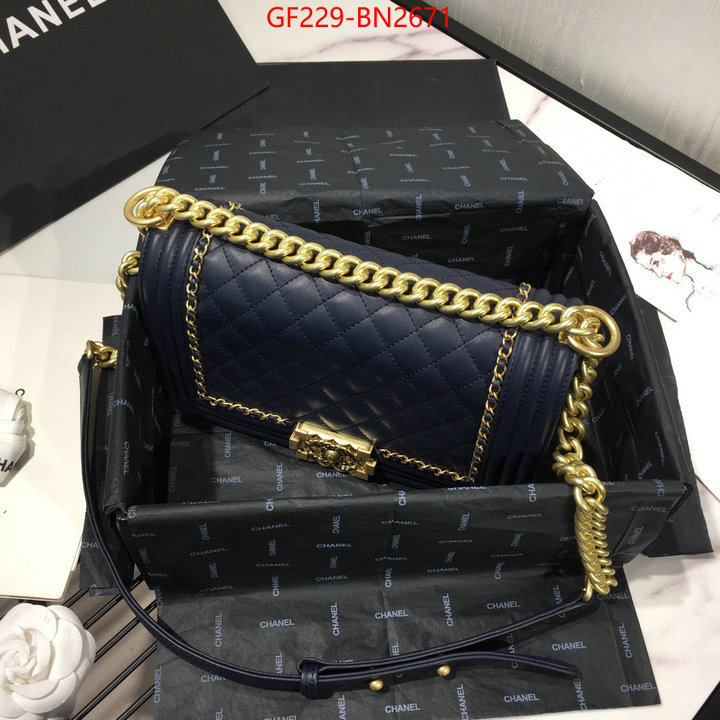 Chanel Bags(TOP)-Diagonal-,ID: BN2671,$: 229USD