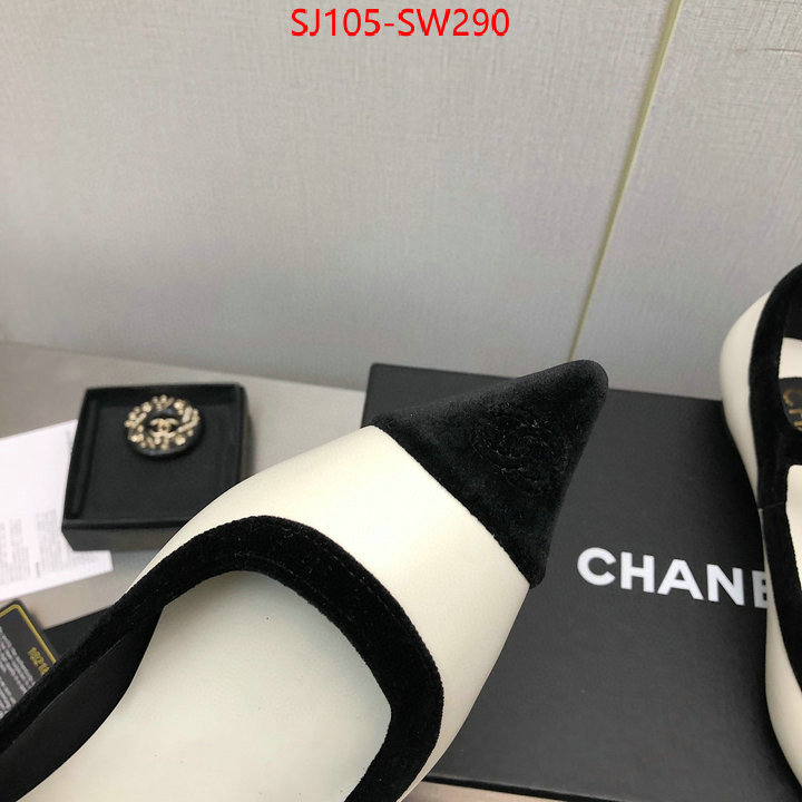 Women Shoes-Chanel,luxury fake , ID: SW290,$: 105USD