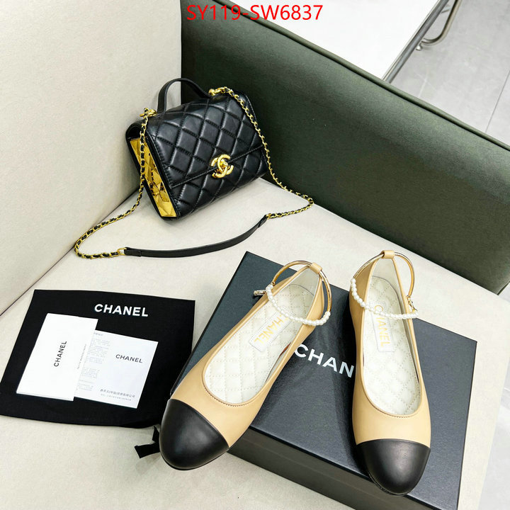 Women Shoes-Chanel,buying replica , ID: SW6837,$: 119USD