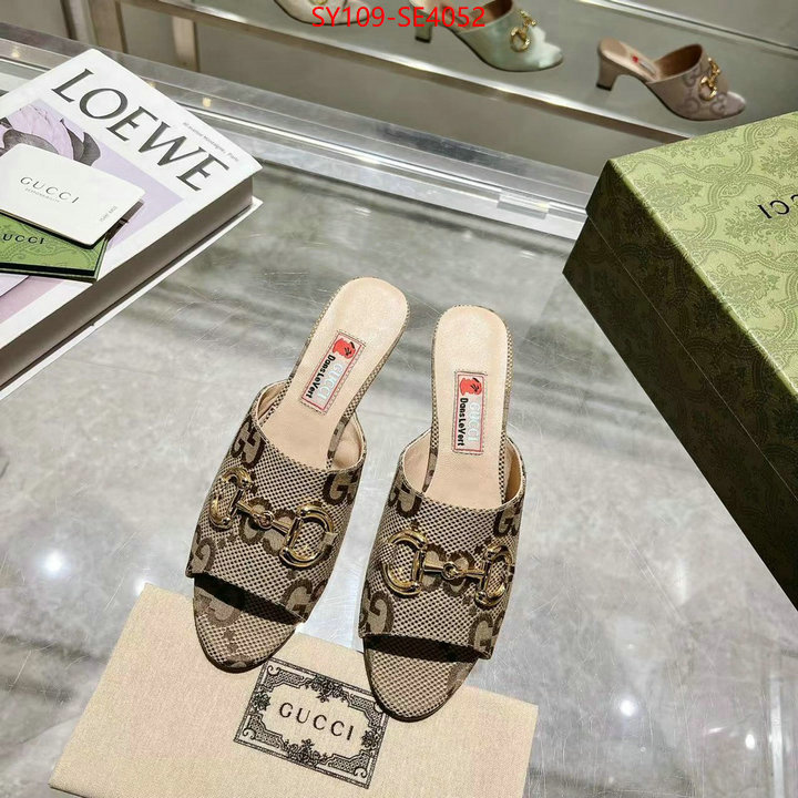 Women Shoes-Gucci,top grade , ID: SE4052,$: 109USD