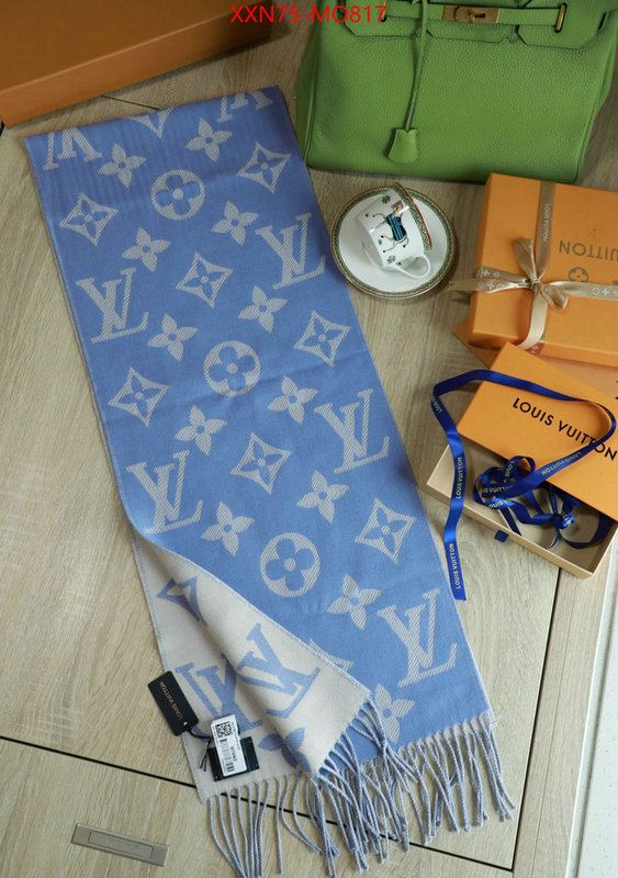 Scarf-LV,high quality designer replica , ID: MO817,$: 75USD