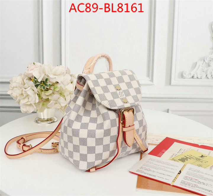 LV Bags(4A)-Backpack-,what is a counter quality ,ID: BL8161,