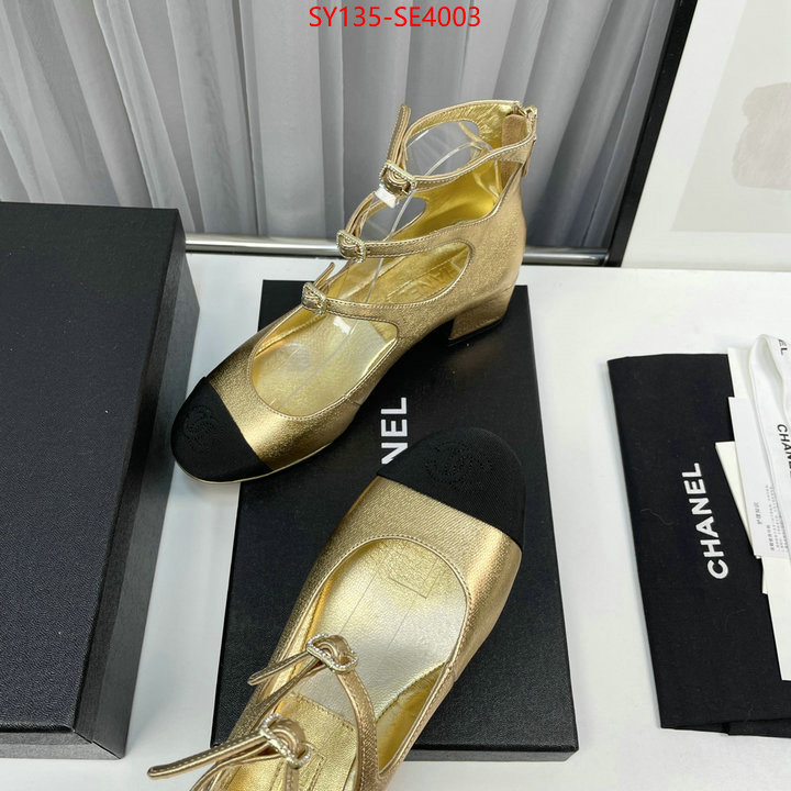 Women Shoes-Chanel,high quality replica designer , ID: SE4003,$: 135USD