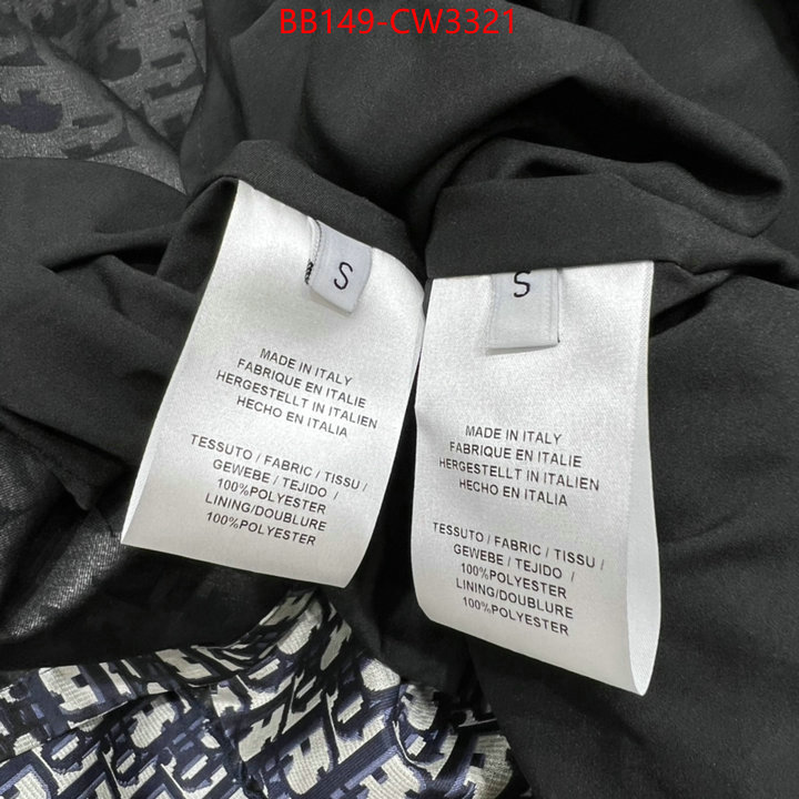 Clothing-Dior,for sale online , ID: CW3321,$: 149USD