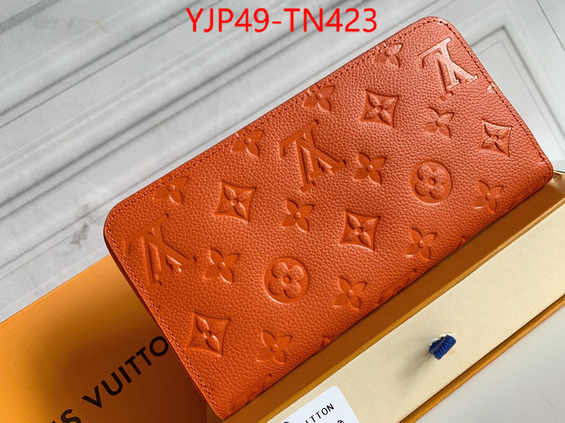 LV Bags(4A)-Wallet,ID: TN423,$: 49USD